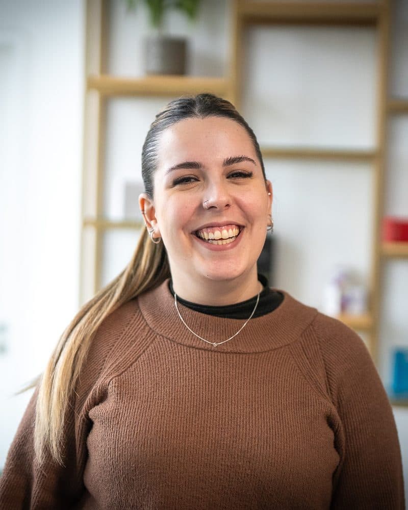 Camila, recepción de BioCrono Salud